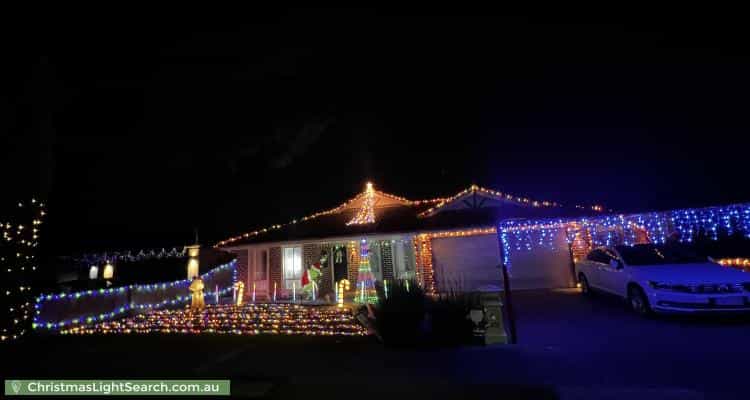 Christmas Light display at 29 Ambiance Crescent, Narre Warren South