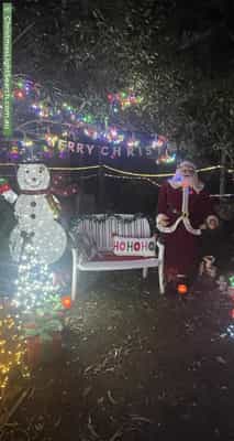 Christmas Light display at 5 Stevens Drive, Ridgehaven