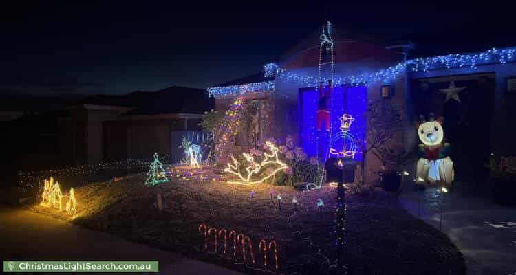 Christmas Light display at 120 Windermere Boulevard, Pakenham