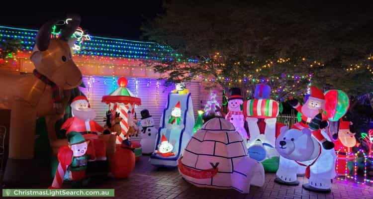 Christmas Light display at 71 Dunnings Road, Point Cook