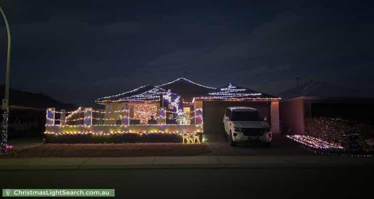 Christmas Light display at 41 Karon Vista, Halls Head