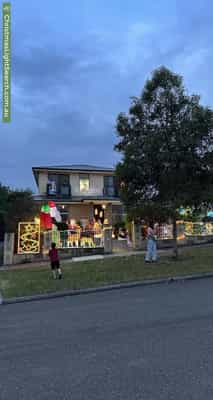 Christmas Light display at 84 Strathallan Road, Macleod