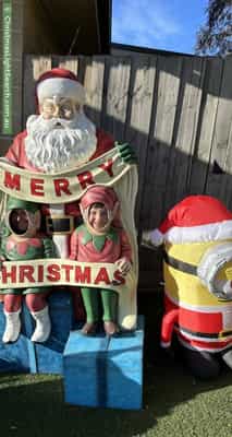 Christmas Light display at 84 Strathallan Road, Macleod