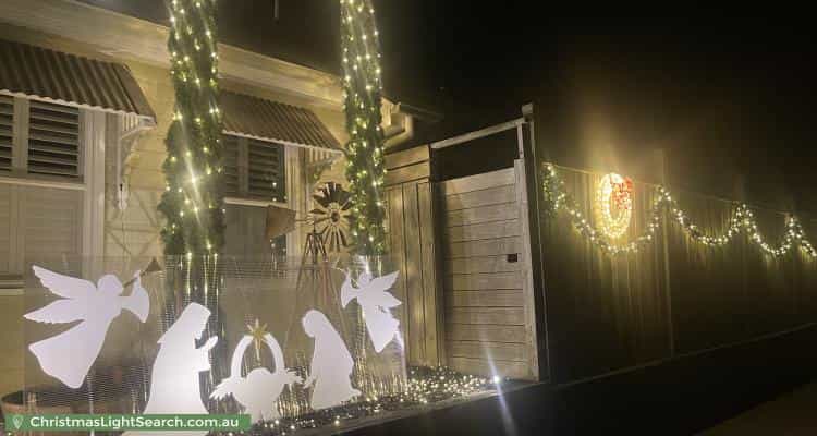 Christmas Light display at 44 Merredin Circuit, Doreen