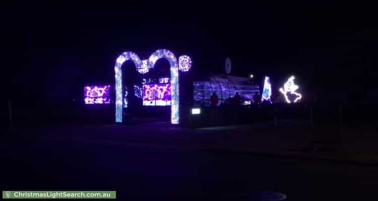 Christmas Light display at 13 Finch Road, Murray Bridge