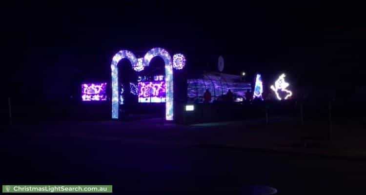 Christmas Light display at 126 Old Princes Highway, Murray Bridge East