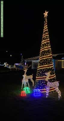 Christmas Light display at  Inkerman Road, Balaclava