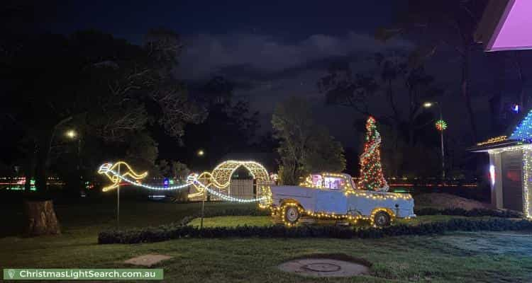 Christmas Light display at  Inkerman Road, Balaclava