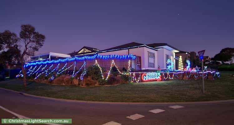 Christmas Light display at 24 Marthas Ridge Drive, Mount Martha