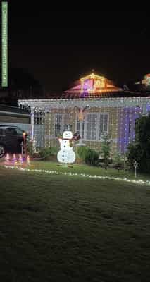 Christmas Light display at 4 Penguin Street, Dianella