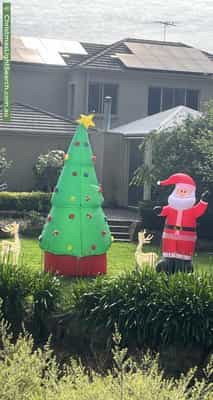 Christmas Light display at 2 Railway Place, Mount Barker