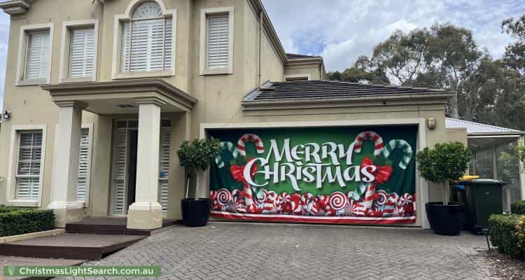 Christmas Light display at 2 Railway Place, Mount Barker