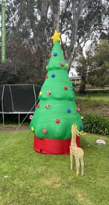 Christmas Light display at 2 Railway Place, Mount Barker