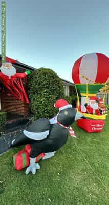 Christmas Light display at 4 Trisha Drive, Rowville