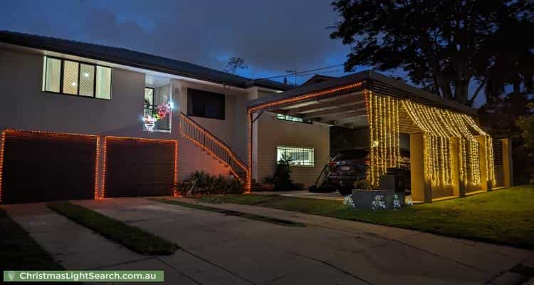Christmas Light display at 27 Truscott Street, Moorooka