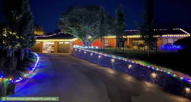 Christmas Light display at 12 Sheehan Street, Pearce