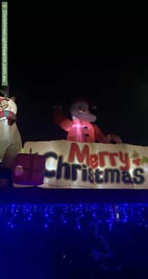 Christmas Light display at 28 Greenup Street, Capalaba