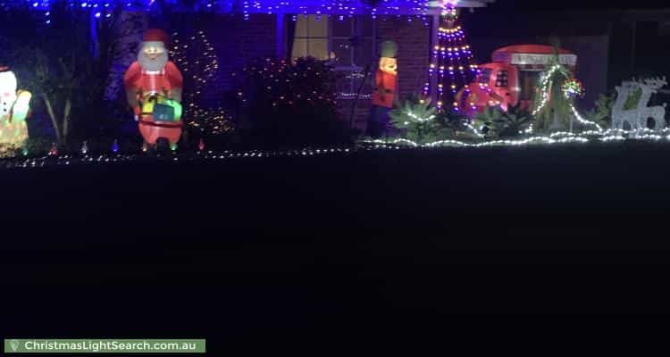 Christmas Light display at 28 Greenup Street, Capalaba