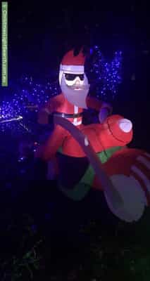 Christmas Light display at 28 Greenup Street, Capalaba