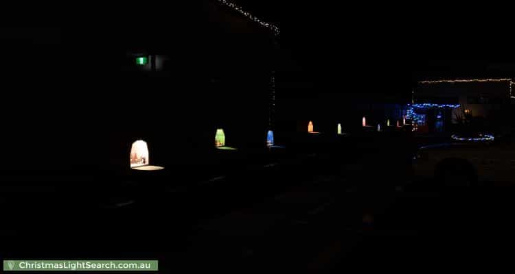 Christmas Light display at 1-11 Kardinia Drive, Bell Post Hill