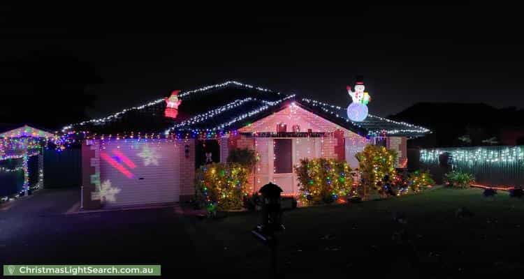 Christmas Light display at 32 The Parade, Blair Athol