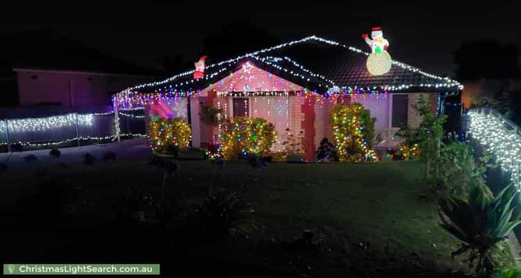 Christmas Light display at 32 The Parade, Blair Athol