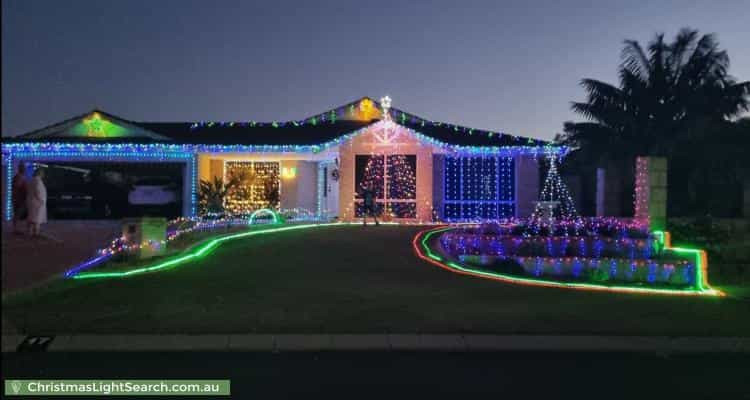 Christmas Light display at 17 Galloway Turn, Kinross