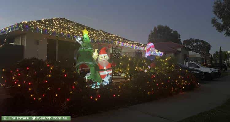 Christmas Light display at 56 Colonial Boulevard, Baldivis