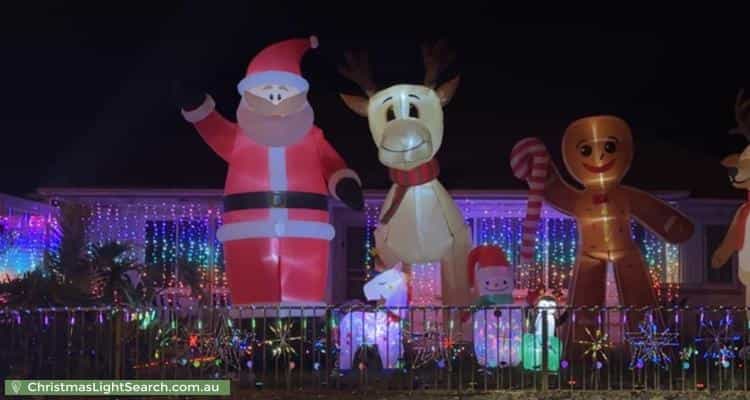 Christmas Light display at 60 South Terrace, Pooraka