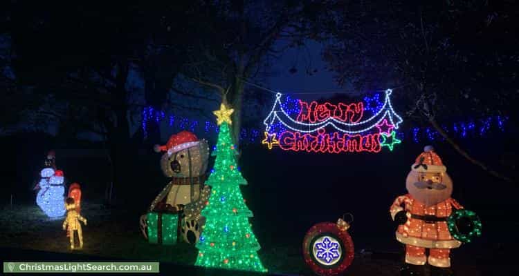 Christmas Light display at 475 Barrabool Road, Ceres
