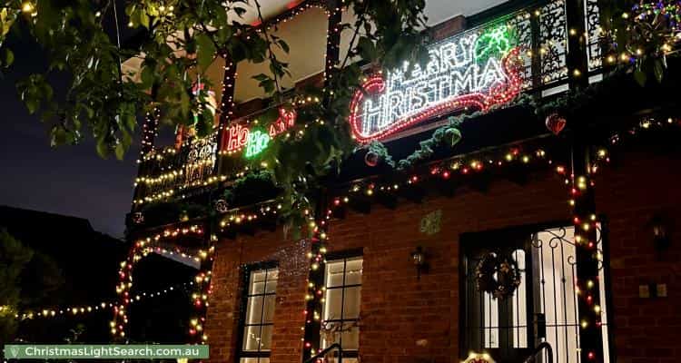 Christmas Light display at 5 Tiffany Court, Keilor