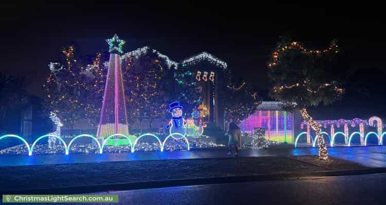 Christmas Light display at  Kitchin Road, South Morang