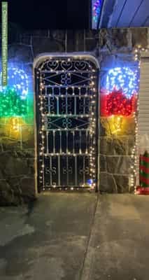 Christmas Light display at 105 Kingsford Smith Drive, Melba