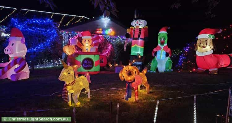 Christmas Light display at 13 Mawson Terrace, Moss Vale