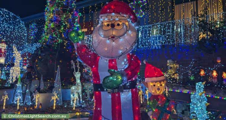 Christmas Light display at 13 Ruthven Street, Gowrie