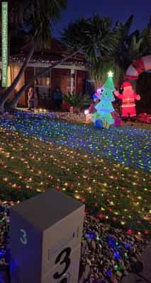 Christmas Light display at 3 Tassone Court, Shepparton
