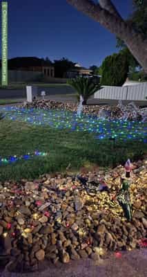Christmas Light display at 3 Tassone Court, Shepparton