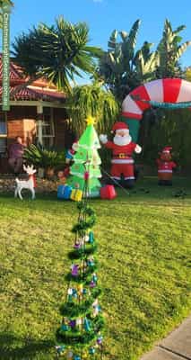 Christmas Light display at 3 Tassone Court, Shepparton
