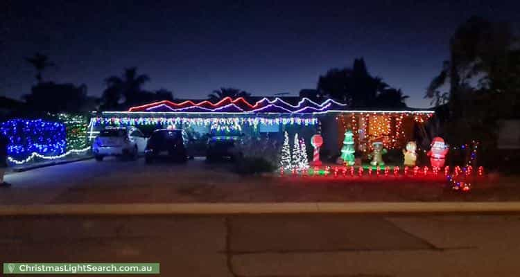 Christmas Light display at 12 Gabriella Drive, Paralowie