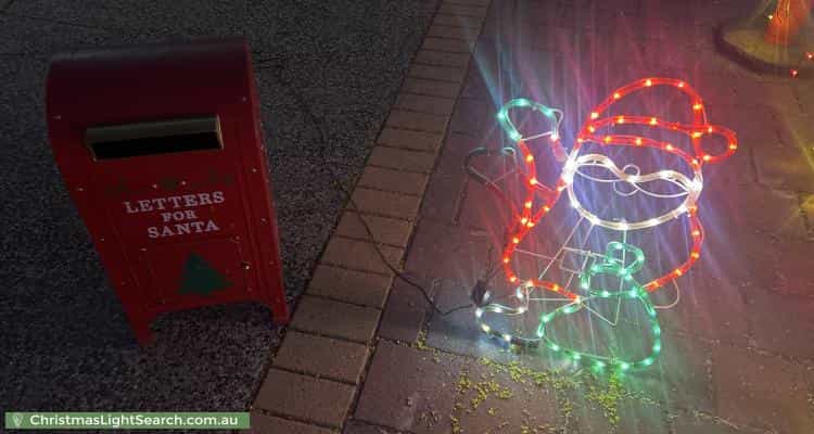 Christmas Light display at 75 Martins Road, Paralowie