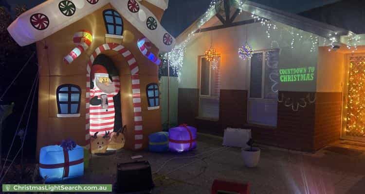 Christmas Light display at 75 Martins Road, Paralowie