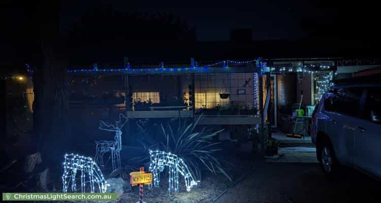 Christmas Light display at 2 Drysdale Circuit, Kambah