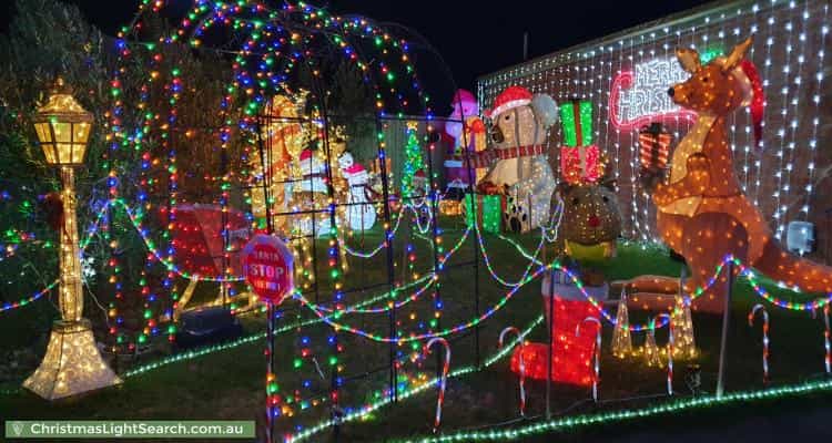 Christmas Light display at 29 Franks Way, Cranbourne North