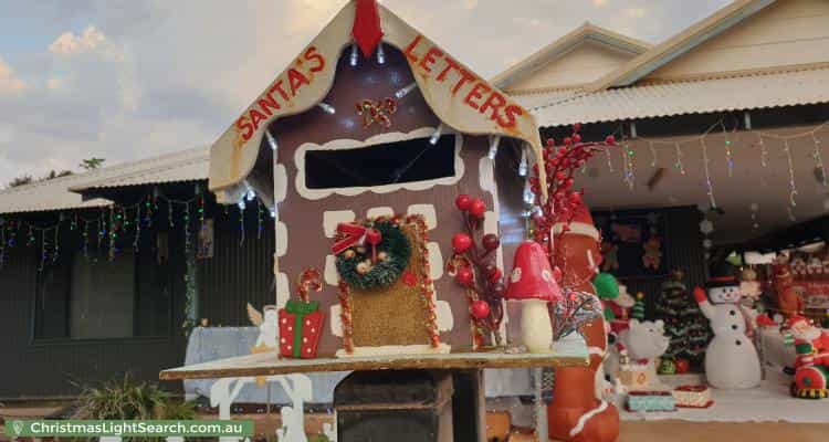 Christmas Light display at  Edgar Street, Derby