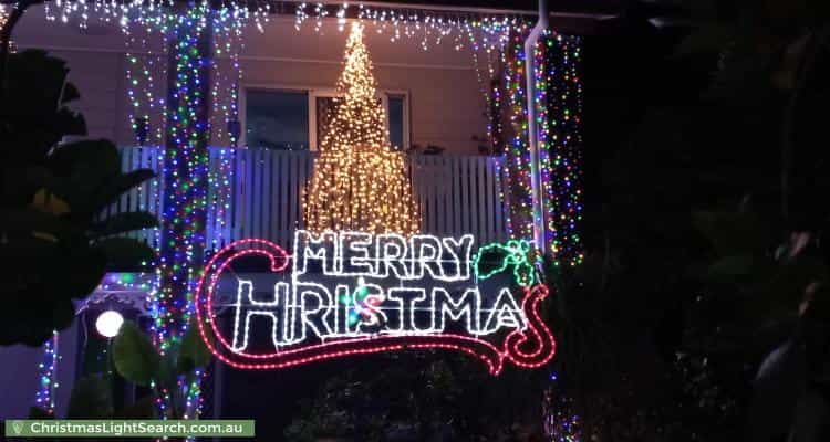Christmas Light display at 29 Bordeau Crescent, Petrie