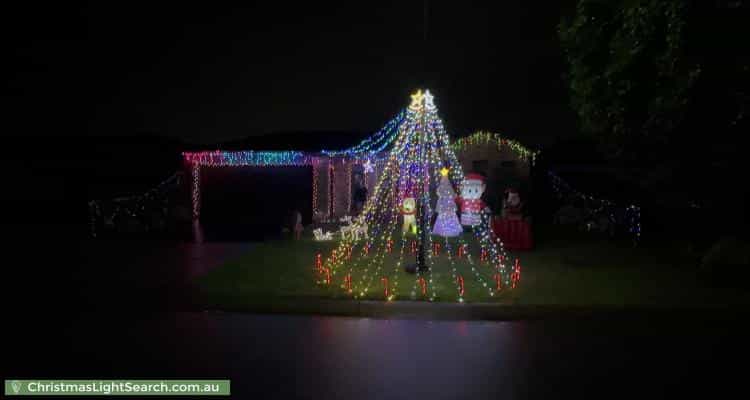 Christmas Light display at 79 Melissa Way, Pakenham