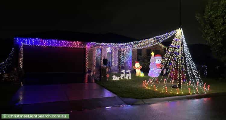 Christmas Light display at 79 Melissa Way, Pakenham