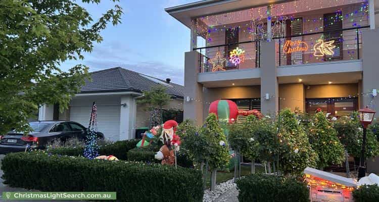 Christmas Light display at 82 Tyers Lane, Keysborough