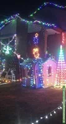 Christmas Light display at 8 Kylie Court, Hampton Park