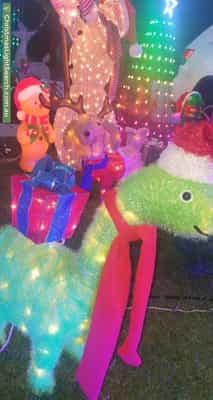 Christmas Light display at 2 Picardy Court, Hoppers Crossing